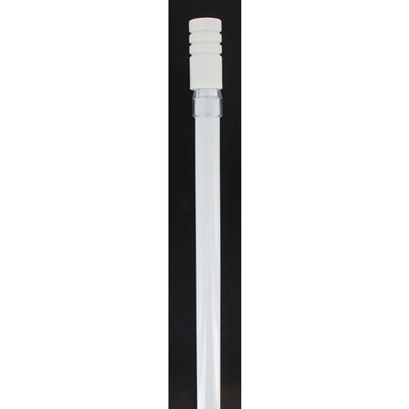Tringle extensible Bistrot 85 x 135 avec embout cylindre strié - blanc