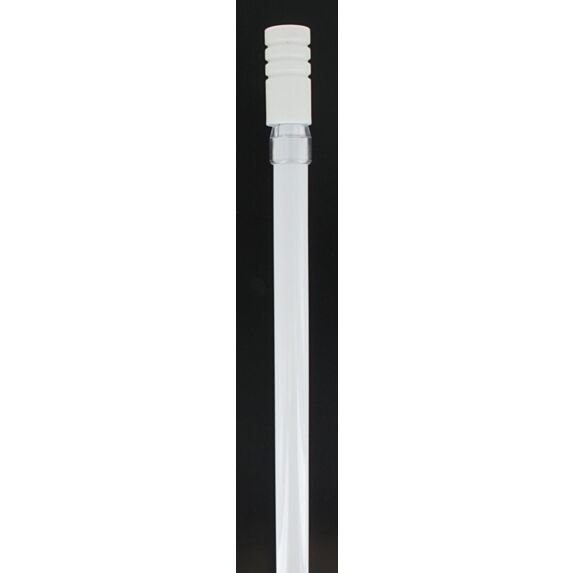 Tringle extensible Bistrot 170 x 300 cm  avec embout cylindre strié - blanc