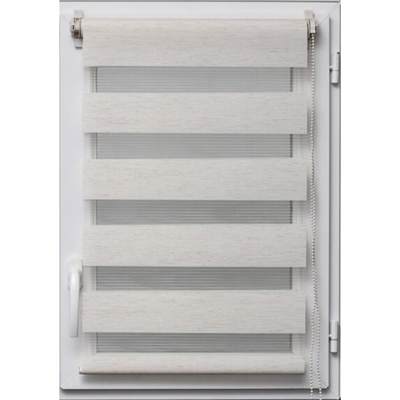 Store enrouleur Jour/Nuit 150x180cm beige chiné