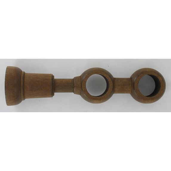 Support double ⌀ 35 - teinte chêne