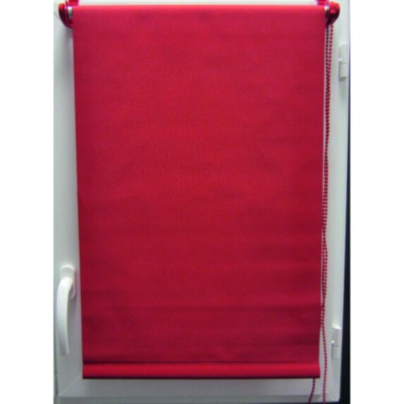 Store enrouleur tamisant 50 x 185 cm rouge - LUANCE 