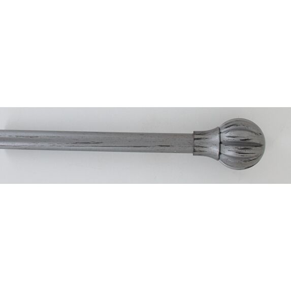 Kit extensible 210-380 cm ⌀ 19 embout Touch of Zen - gris/noir