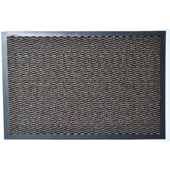 Tapis Lisa polypro/PVC taupe - 60 x 40