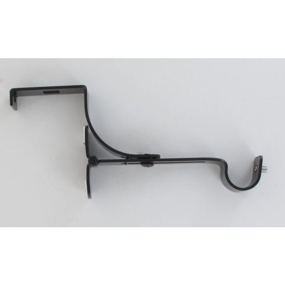 Support tringle pour caisson volet roulant ⌀ 20 - noir satine