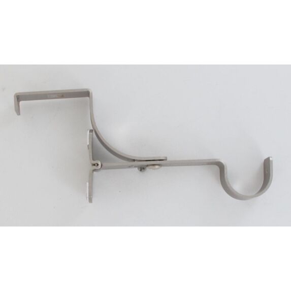 Support tringle pour caisson volet roulant ⌀ 28 - argent mat