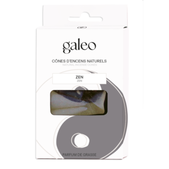 Set de 10 cônes encens naturels Zen - GALEO