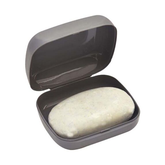 Porte-savon de voyage gris - TENDANCE