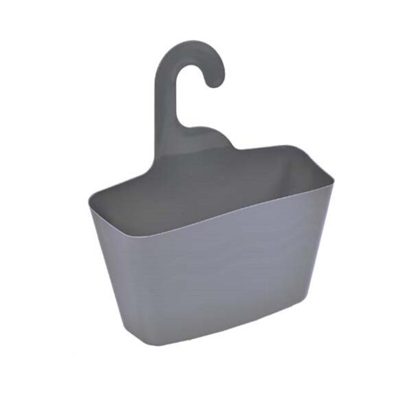 Serviteur de douche avec cintre gris - TENDANCE