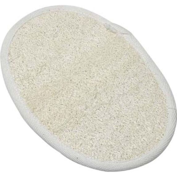 Disque de massage exfoliant corps bambou/loofa petit modèle - TENDANCE