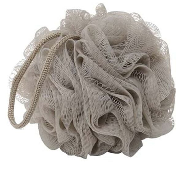 Fleur de bain polyéthylène taupe - TENDANCE