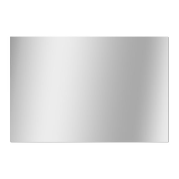 Miroir bord polis 60x40cm