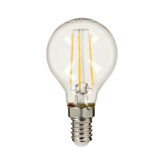 Petite ampoule sphérique P45 RetroLed 470 lumens E14