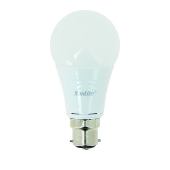 5 Ampoules LED Standard B22 9W 806lm Blanc chaud - XANLITE