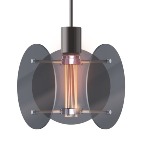 Abat-jout ampoule vintage 70's ronde filament led E27 1800k - XANLITE