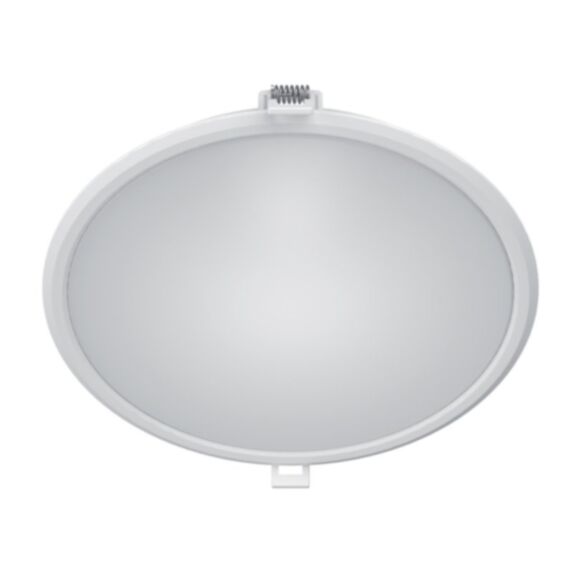 Dalle encastrable ronde 2200lm IP44 blanc saillie ou encastrable - XANLITE