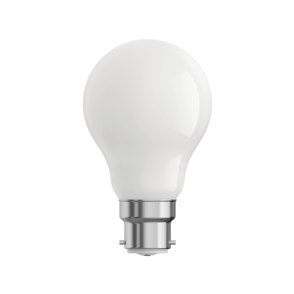 Ampoule Filament LED A60 verre transparent culot B22 14,5x6,5x6,5cm blanc - XANLITE