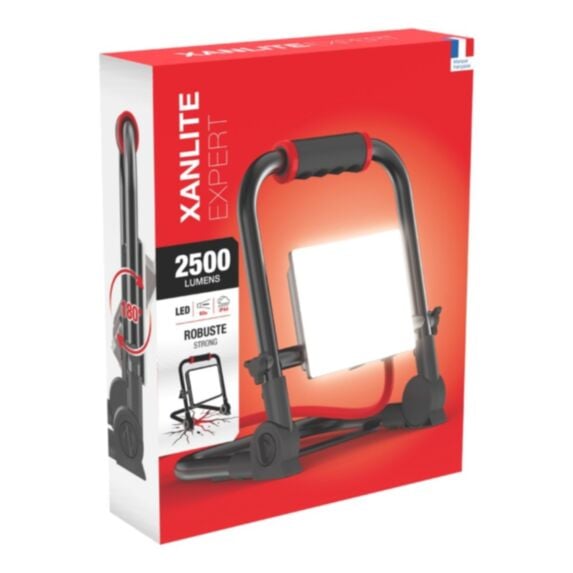 Projecteur LED filaire 2500lm 30W IP44 blanc froid - XANLITE