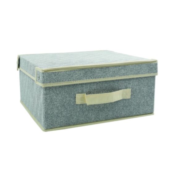 Rangement couvert microaérée 33 x 28 x 15 cm gris - MSV