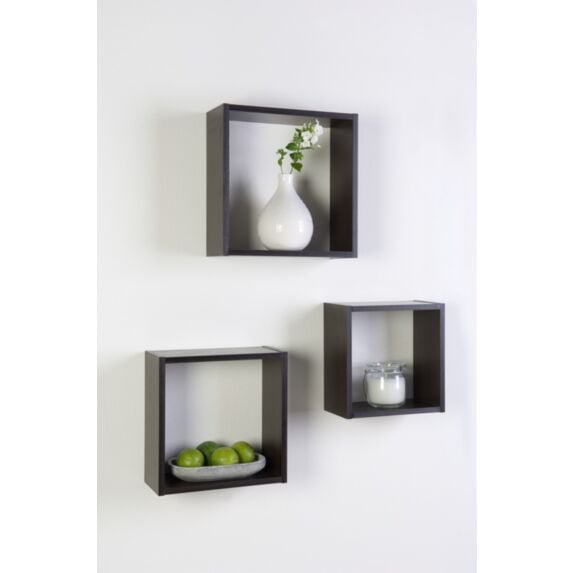 Cube DSX3 MDF 12 mm 30 x 30 cm noir