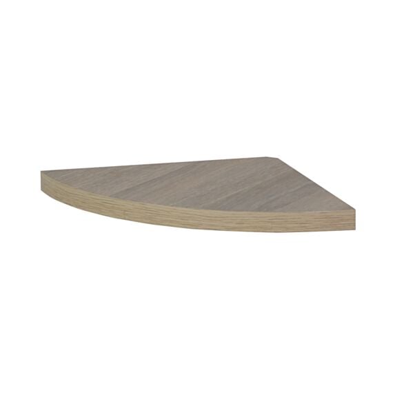Tablette DS2 angle MDF 18 mm 23 x 23,5 cm sanoma - DECO SYSTEM