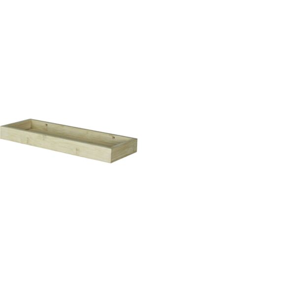 Tablette DS+creuse MDF 40 mm 40 x 15 cm bambou - DECO SYSTEM
