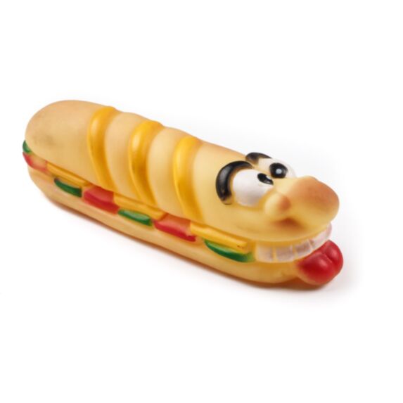 Hot dog grand modèle fantaisie en vinyle 18 x 55 x 45 cm - ZAMIBO