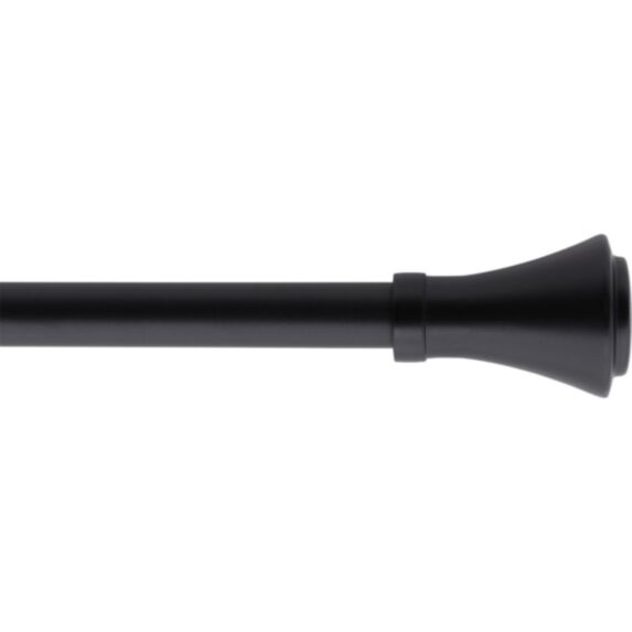 Kit extensible Brasserie 210-380cm noir mat - LUANCE
