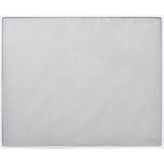 Moustiquaire aimantée 100 x 120 cm blanc/toile noire
