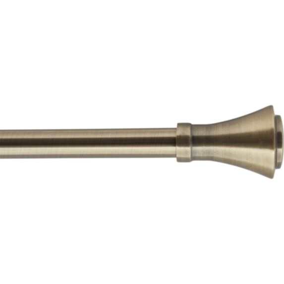 Kit extensible 120-210 cm Ø19 embout Brasserie bronze - LUANCE