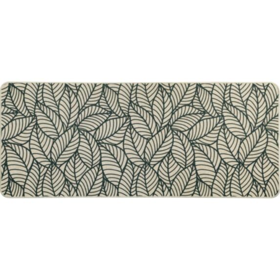Tapis imprimé Jungle 50 x 120 cm beige