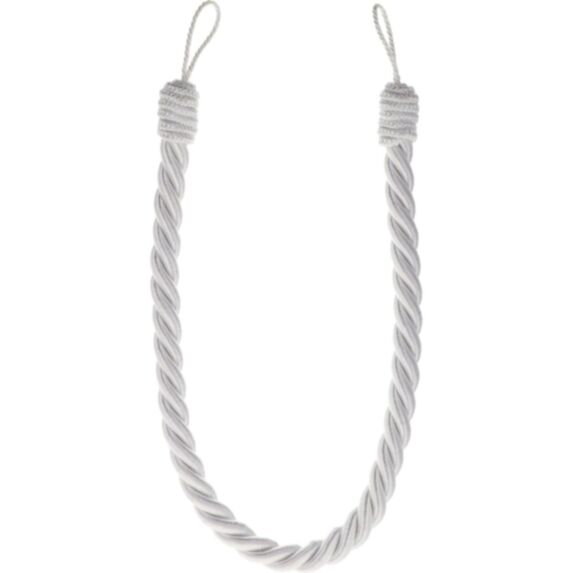 Embrasse cable polyester blanc - LUANCE