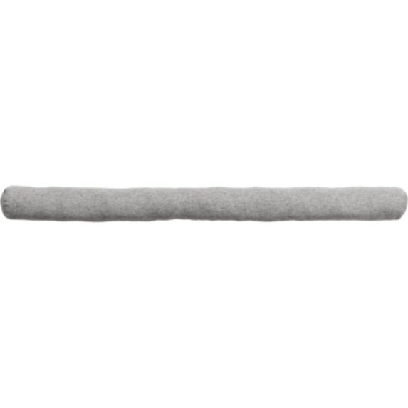 Boudin de porte simple bourrelet 80 cm effet lin gris - LUANCE