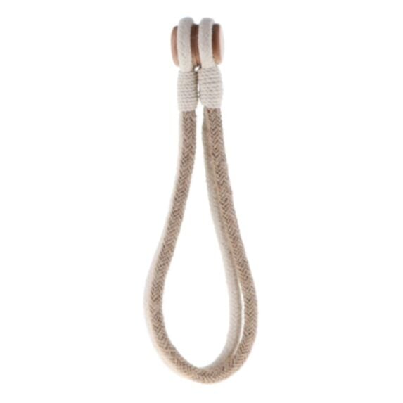 Embrasse Palma coton jute écru 67x3,5cm - LUANCE