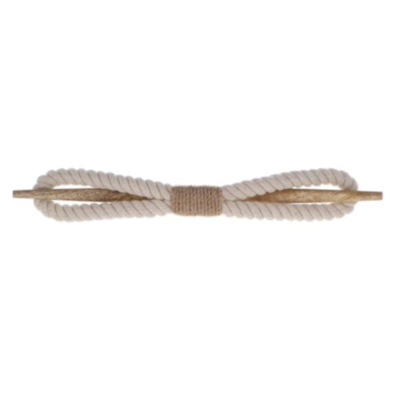 Embrasse Coton Albertine écru 24x0,60x2cm - LUANCE