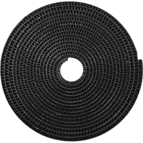 Bande agrippante noire pour toile moustiquaire fibre de verre 4m x 1cm - LUANCE