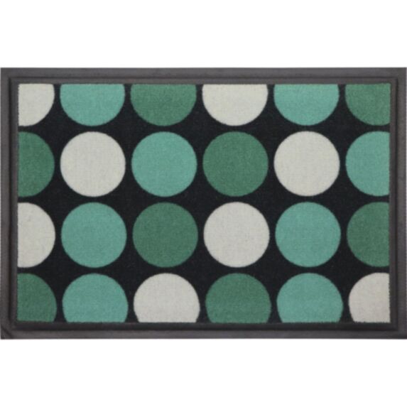 Tapis PET/TPE Iconic 40x60cm turquoise - LUANCE