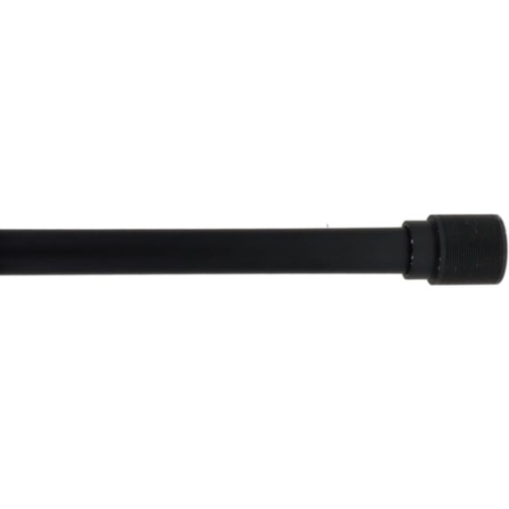 Kit extensible Emile 120-210cm noir mat - LUANCE