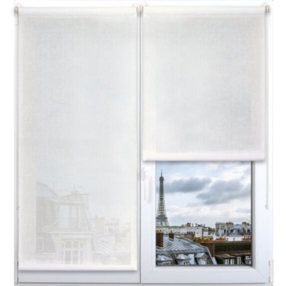 Store enrouleur thermique 180x180cm écru - LUANCE