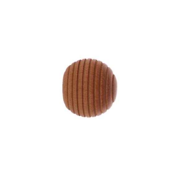 Embout de barre Galaxie Ø28mm teinte chêne doré x2 - LUANCE