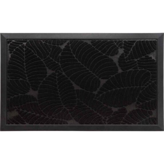 Paillasson Jungle 45x75cm motif noir - LUANCE