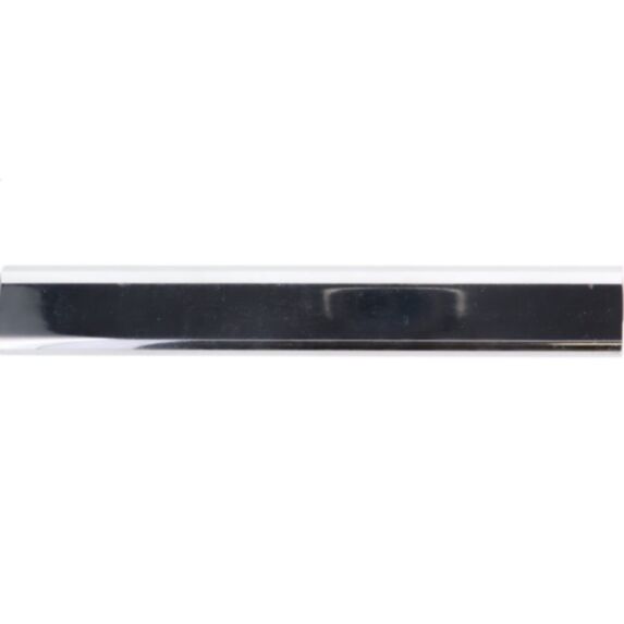 Barre de penderie acier chromé ovale 200x3cm argent - LUANCE