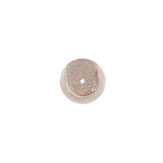 Support mural Ceruse x2 Ø28mm naturel vieilli - LUANCE