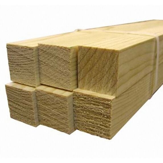 6 tasseaux rabotés sapin 2000 x 27 x 27 mm - SUPBOIS