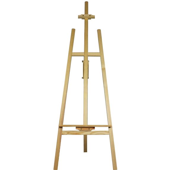 Chevalet d'exposition 175 cm bois naturel - AMT