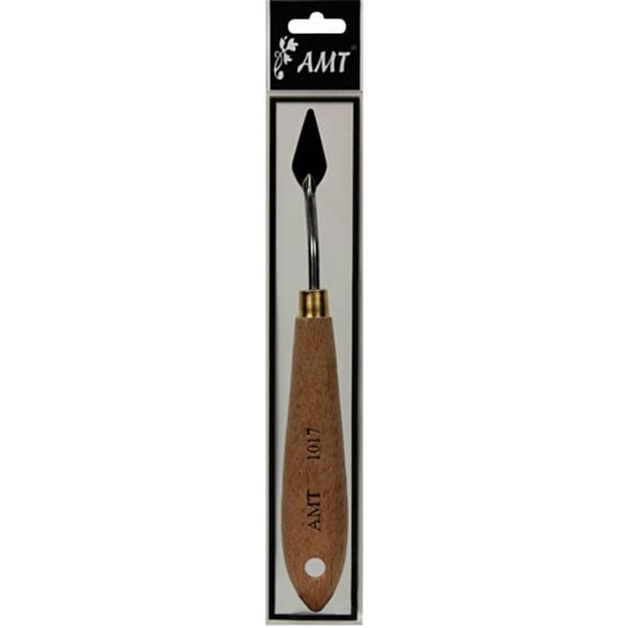 Couteau à peindre n°1017 manche bois - AMT