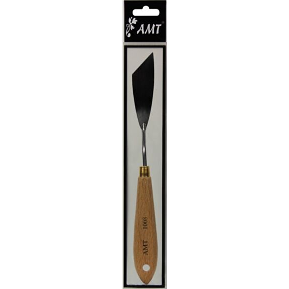Couteau à peindre n°1008 manche bois - AMT