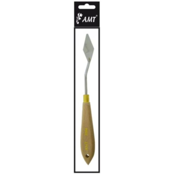 Couteau à peindre N°1004 manche bois 1,20cm - AMT