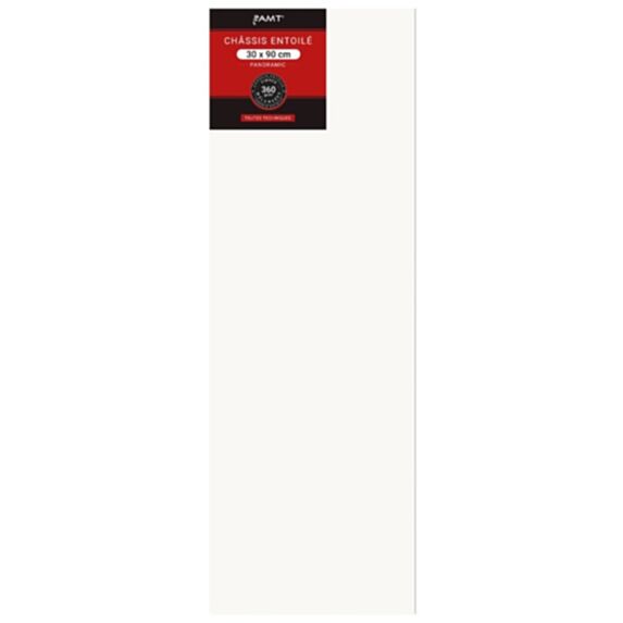 Châssis entoilé 30 x 90 cm 360gr/m² fibres mélangées - AMT