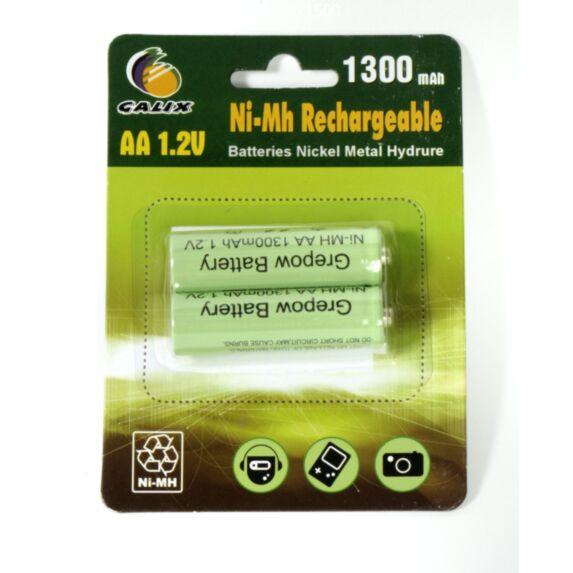 Batteries rechargeables AAA 11mmx48mm x2 - GALIX