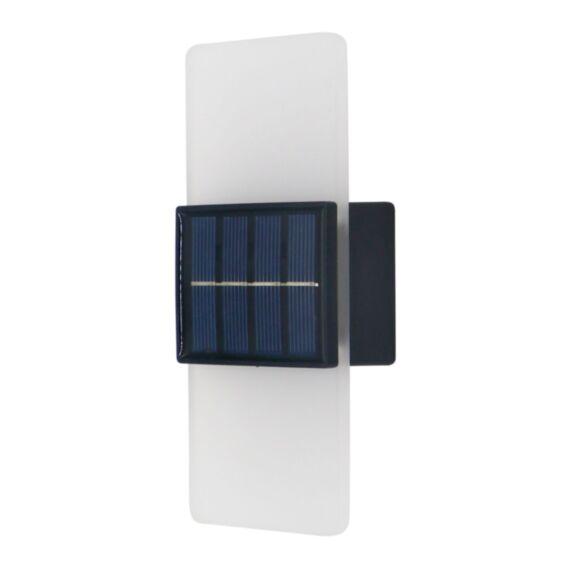 Applique murale solaire effet givré H.15cm - GALIX